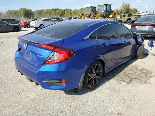 2HGFC2E89LH527497 - 2020 HONDA CIVIC SPOR BLUE photo 4