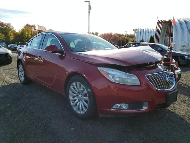 2G4GS5EV0D9203892 - 2013 BUICK REGAL PREM RED photo 1