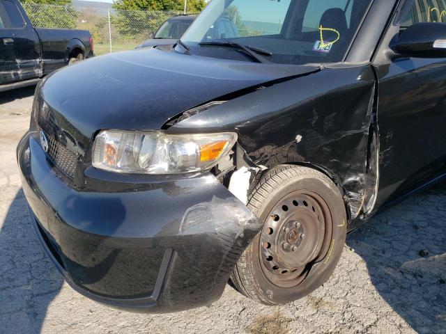 JTLZE4FE2A1118439 - 2010 TOYOTA SCION XB შავი ფოტო 9