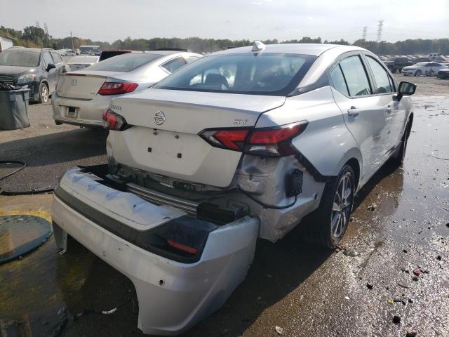 3N1CN8EV1LL837495 - 2020 NISSAN VERSA SV SILVER photo 4