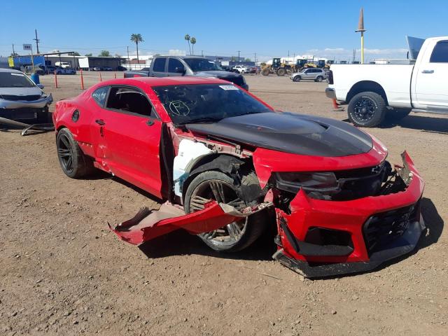 1G1FJ1R64J0187130 - 2018 CHEVROLET CAMARO ZL1 RED photo 1