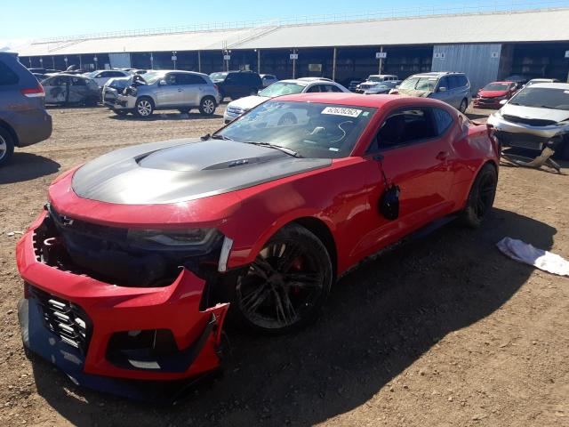 1G1FJ1R64J0187130 - 2018 CHEVROLET CAMARO ZL1 RED photo 2
