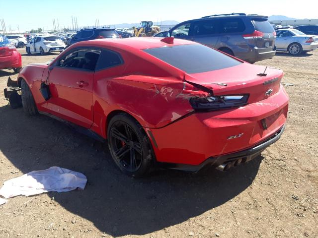 1G1FJ1R64J0187130 - 2018 CHEVROLET CAMARO ZL1 RED photo 3