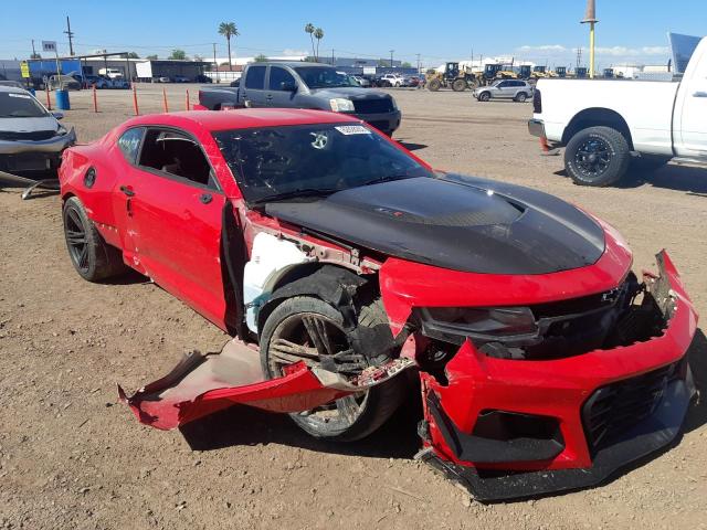 1G1FJ1R64J0187130 - 2018 CHEVROLET CAMARO ZL1 RED photo 9