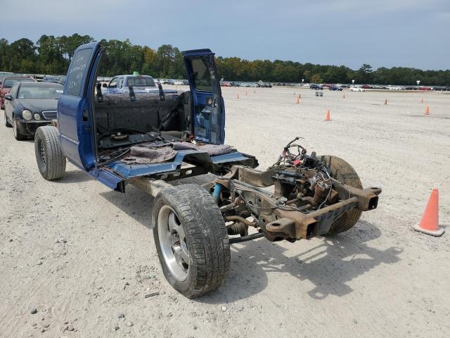 2GCEK19N531381034 - 2003 CHEVROLET SILVERADO BLUE photo 1