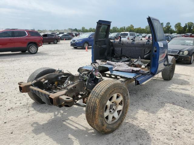 2GCEK19N531381034 - 2003 CHEVROLET SILVERADO BLUE photo 2