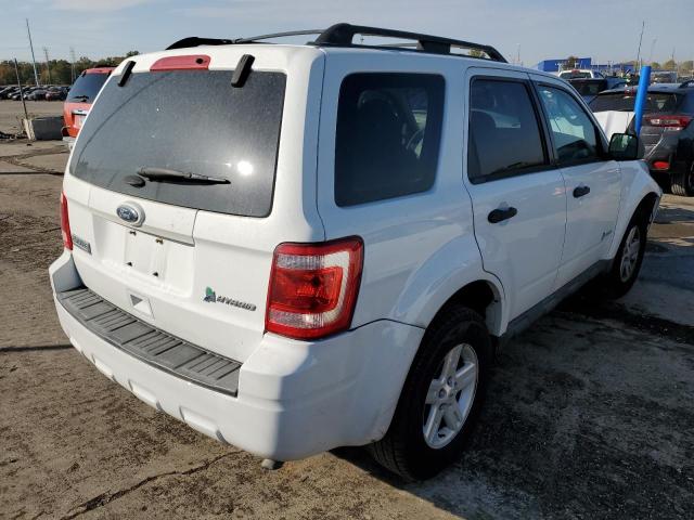 1FMCU4K35CKA52549 - 2012 FORD ESCAPE HYB WHITE photo 4