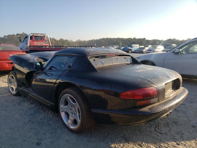 1B3ER65E2XV504549 - 1999 DODGE VIPER RT-1 BLACK photo 3