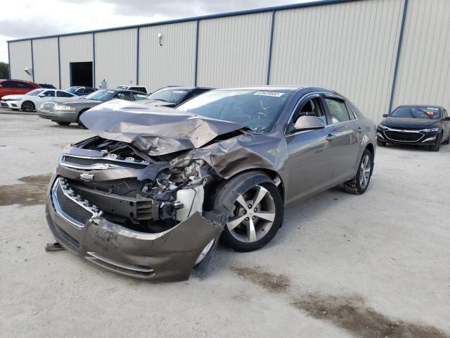 1G1ZC5E17BF140083 - 2011 CHEVROLET MALIBU 1LT 棕色 照片 2