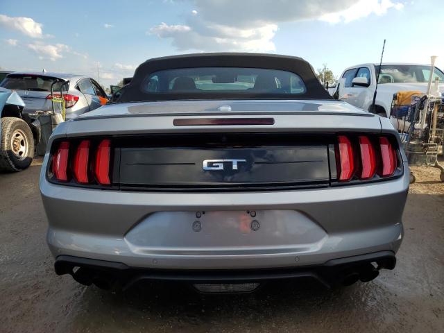 1FATP8FF4M5132566 - 2021 FORD MUSTANG GT SILVER photo 6
