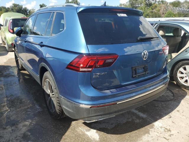 3VV3B7AX4JM073318 - 2018 VOLKSWAGEN TIGUAN SE BLUE photo 3