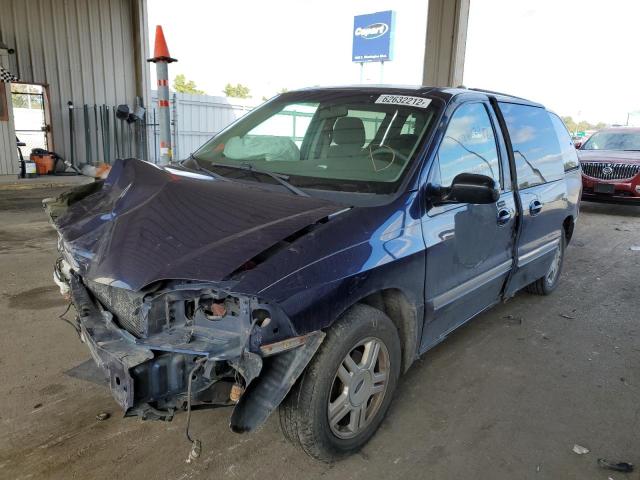 2FMZA52451BA16644 - 2001 FORD WINDSTAR BLUE photo 2