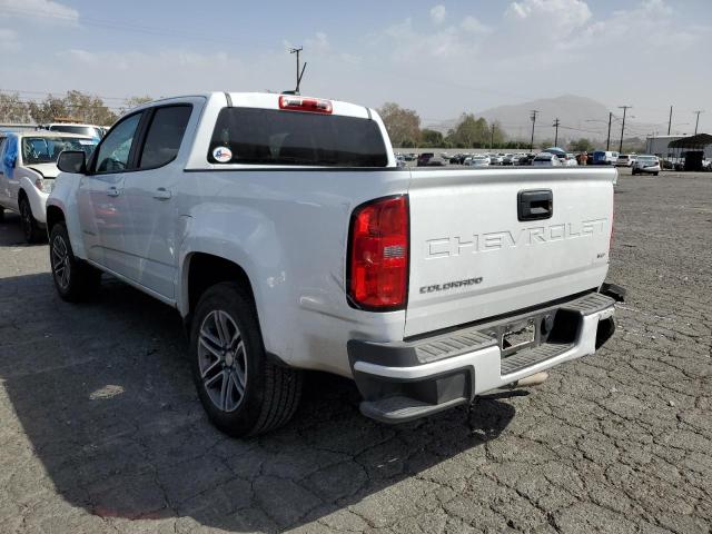 1GCGSBENXM1218763 - 2021 CHEVROLET COLORADO WHITE photo 3