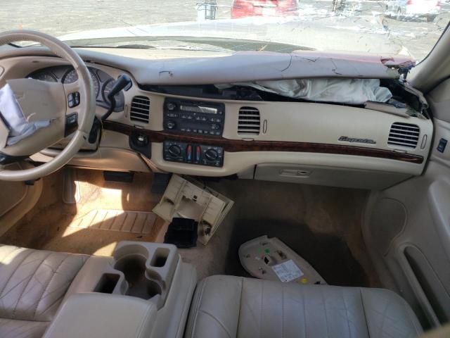 2G1WF55E029123227 - 2002 CHEVROLET IMPALA BEIGE photo 9