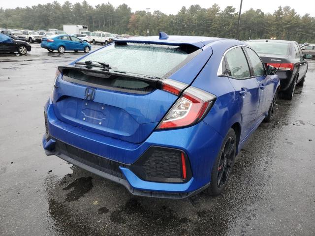 SHHFK7H73HU400743 - 2017 HONDA CIVIC EXL Mavi foto 4