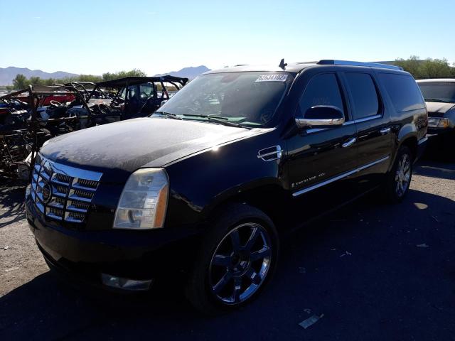 1GYFK26219R200557 - 2009 CADILLAC ESCALADE E BLACK photo 2