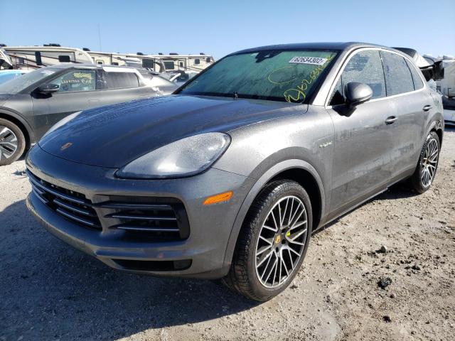 WP1AE2AY3KDA50052 - 2019 PORSCHE CAYENNE SE CHARCOAL photo 2