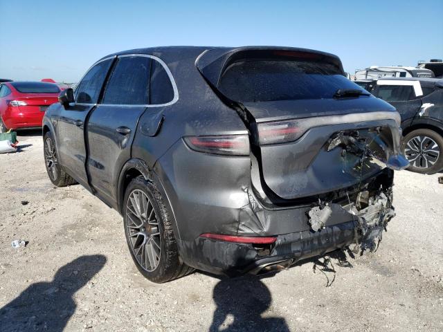 WP1AE2AY3KDA50052 - 2019 PORSCHE CAYENNE SE CHARCOAL photo 3