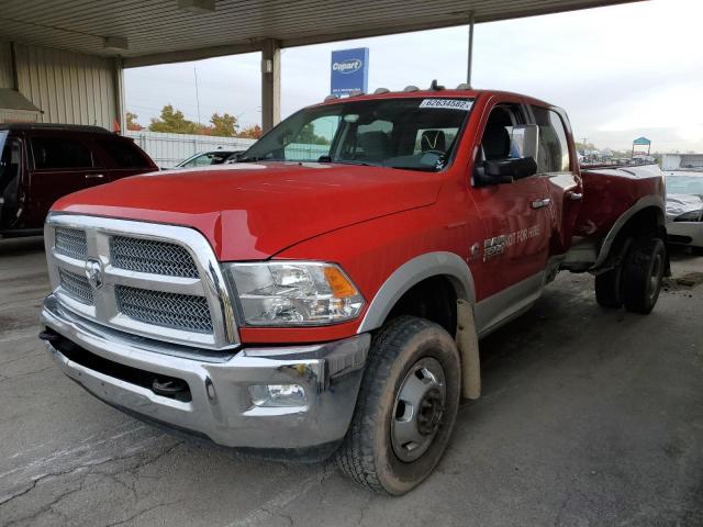 3C63RRHL6JG208717 - 2018 RAM 3500 SLT RED photo 2