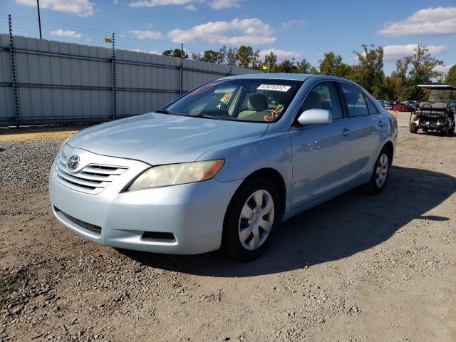 4T1BE46K59U920668 - 2009 TOYOTA CAMRY BASE BLUE photo 2