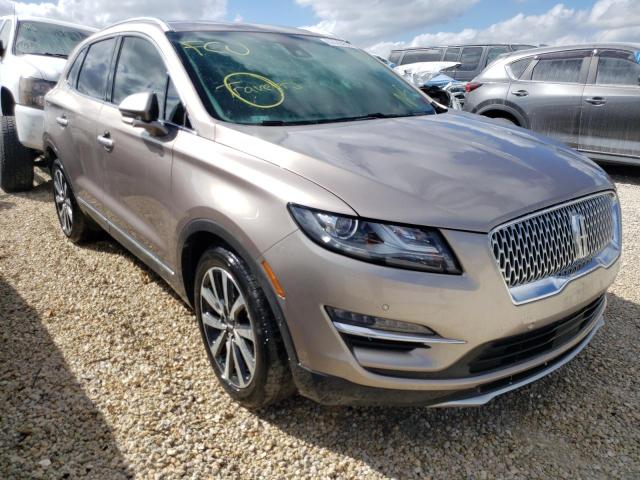 5LMCJ3C93KUL22190 - 2019 LINCOLN MKC RESERV TAN photo 1