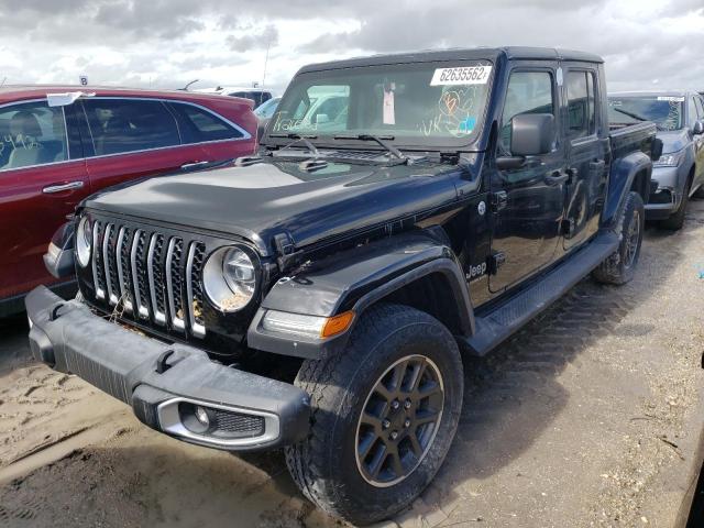 1C6HJTFGXLL176263 - 2020 JEEP GLADIATOR BLACK photo 2