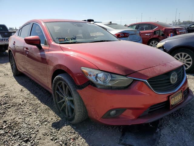 JM1GJ1W62E1158144 - 2014 MAZDA 6 GRAND TO RED photo 1