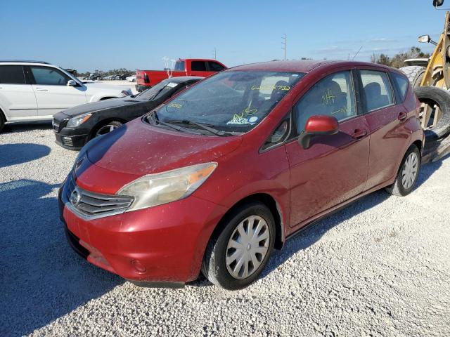 3N1CE2CP4EL396532 - 2014 NISSAN VERSA NOTE BURGUNDY photo 2