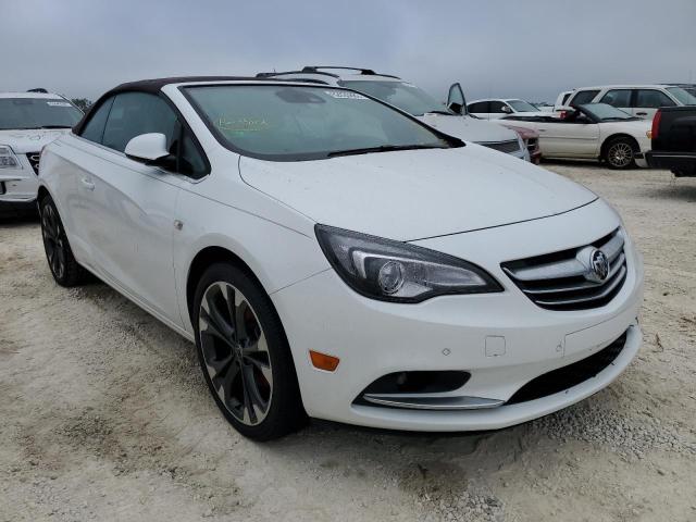 W04WH3N59JG060970 - 2018 BUICK CASCADA PR WHITE photo 1