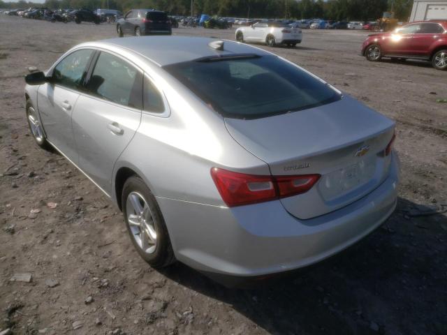 1G1ZC5ST1MF039324 - 2021 CHEVROLET MALIBU LS SILVER photo 3