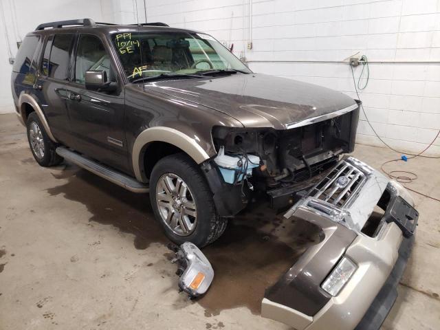 1FMEU74EX8UA97667 - 2008 FORD EXPLORER E BROWN photo 1