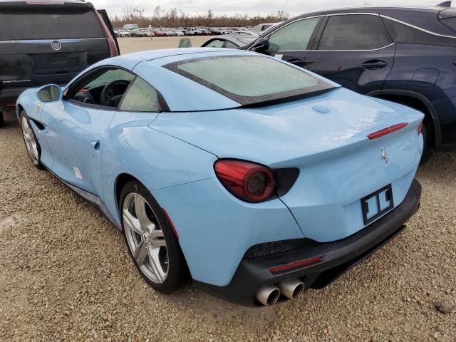 ZFF89FPA8K0247975 - 2019 FERRARI PORTOFINO BLUE photo 3