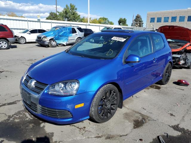 WVWKC71K68W057076 - 2008 VOLKSWAGEN R32 BLUE photo 2