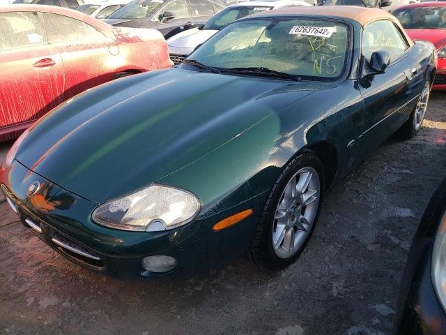 SAJDA42CX1NA12453 - 2001 JAGUAR XK8 GREEN photo 2