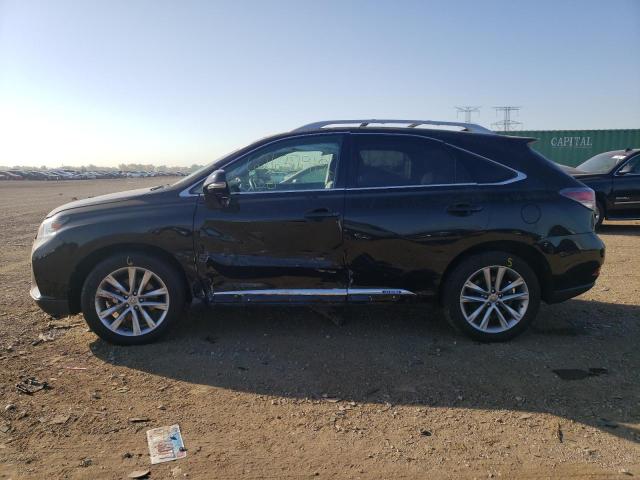 2T2BC1BA3FC007028 - 2015 LEXUS RX 450H BLACK photo 9