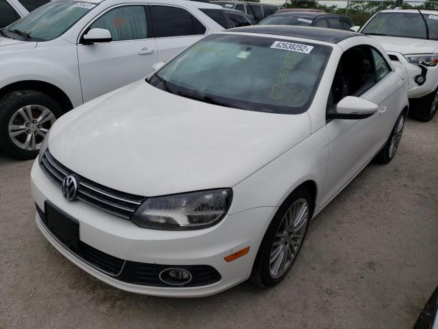 WVWBW7AH9CV003961 - 2012 VOLKSWAGEN EOS KOMFOR თეთრი ფოტო 2