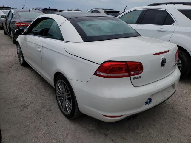 WVWBW7AH9CV003961 - 2012 VOLKSWAGEN EOS KOMFOR თეთრი ფოტო 3