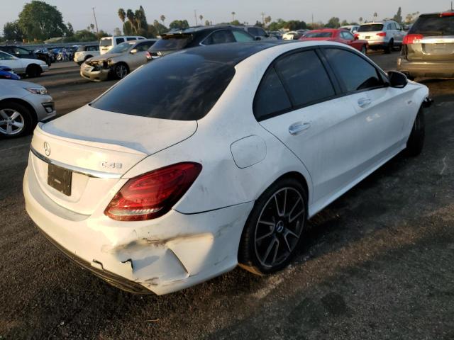 55SWF6EB0JU254850 - 2018 MERCEDES-BENZ C 43 4MATI WHITE photo 4