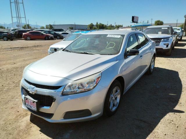 1G11C5SA8GF148069 - 2016 CHEVROLET MALIBU LIM 银色 照片 2