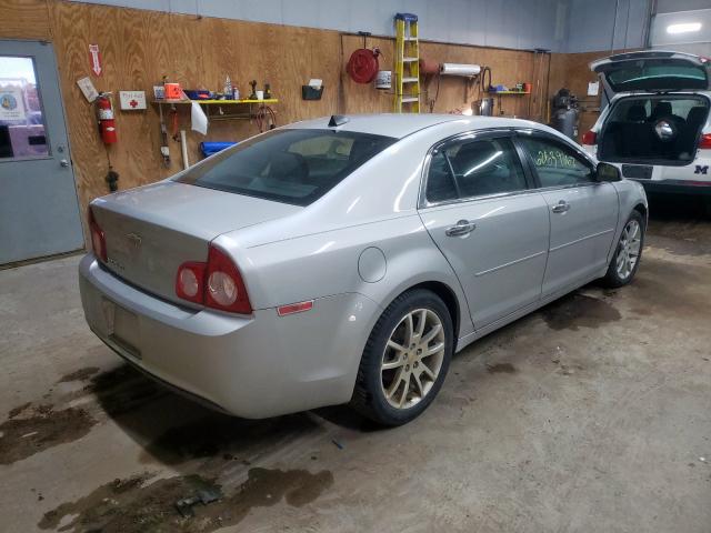 1G1ZE5E02CF172667 - 2012 CHEVROLET MALIBU LTZ ვერცხლისფერი ფოტო 4