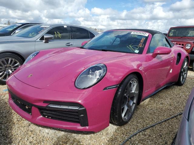 WP0CD2A93NS260981 - 2022 PORSCHE 911 TURBO PINK photo 2