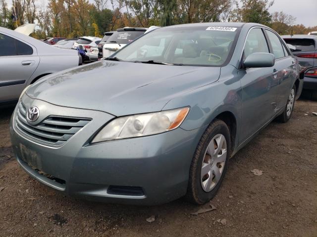 4T1BE46K77U724129 - 2007 TOYOTA CAMRY CE TURQUOISE photo 2