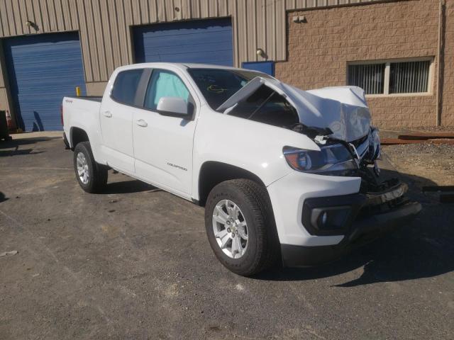 1GCGTCEN6N1237122 - 2022 CHEVROLET COLORADO L WHITE photo 1