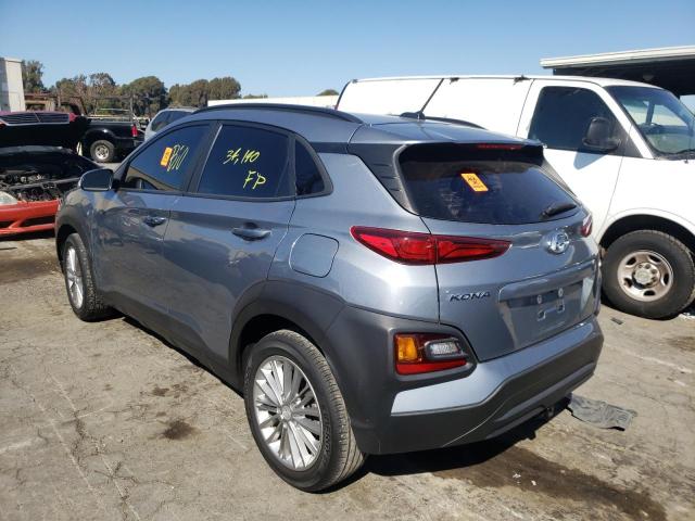 KM8K2CAA1LU496317 - 2020 HYUNDAI KONA SEL GRAY photo 3