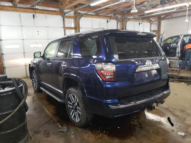 JTEBU5JR3J5603483 - 2018 TOYOTA 4RUNNER BLUE photo 3