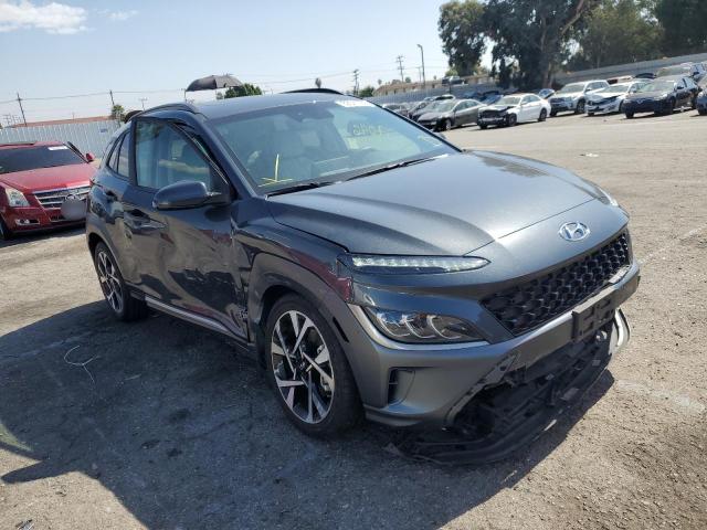 KM8K53A39NU821050 - 2022 HYUNDAI KONA LIMIT GRAY photo 1