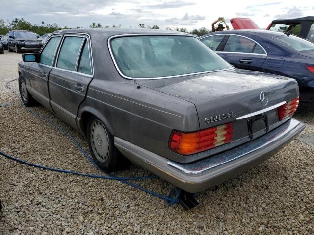 WDBCA39D3HA328728 - 1987 MERCEDES-BENZ 560 SEL GRAY photo 3