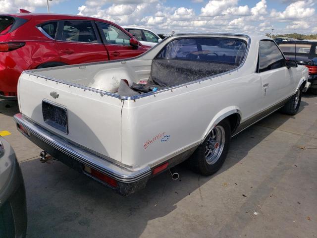 3GCCW80H5GS917115 - 1986 CHEVROLET EL CAMINO WHITE photo 4