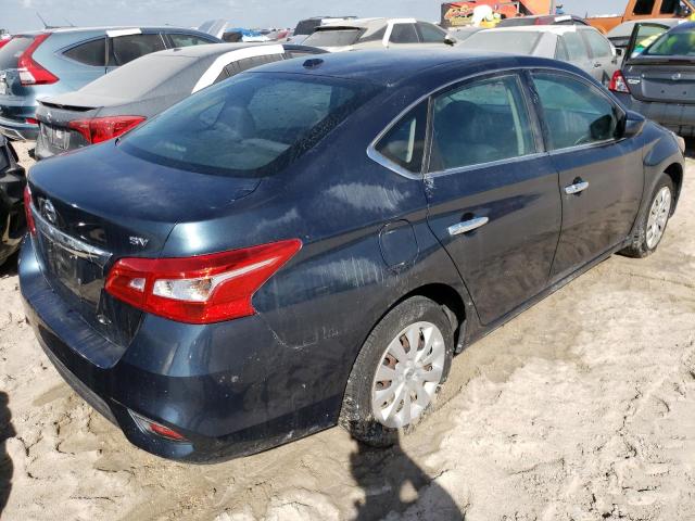 3N1AB7AP7HY369140 - 2017 NISSAN SENTRA S BLUE photo 4