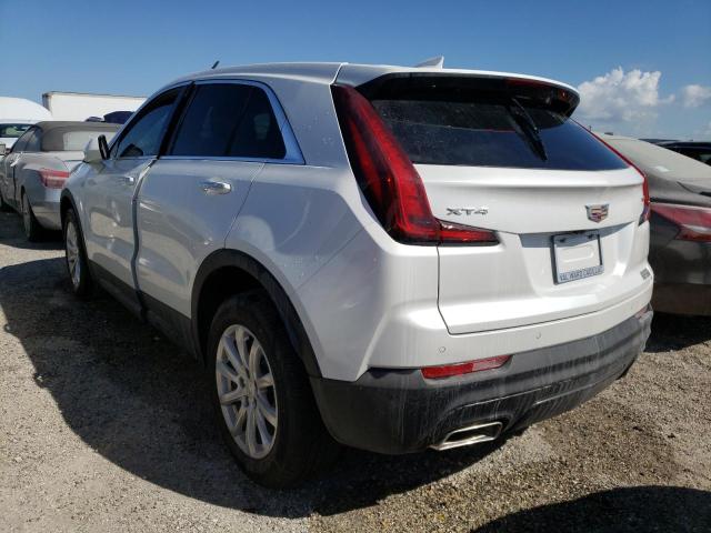 1GYAZAR42NF100346 - 2022 CADILLAC XT4 LUXURY WHITE photo 3